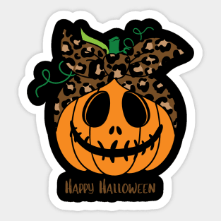 Happy Halloween Pumpkin Sticker